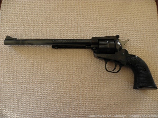 Ruger Blued long barreled Single Six in 32 H&R Magnum good condition-img-1
