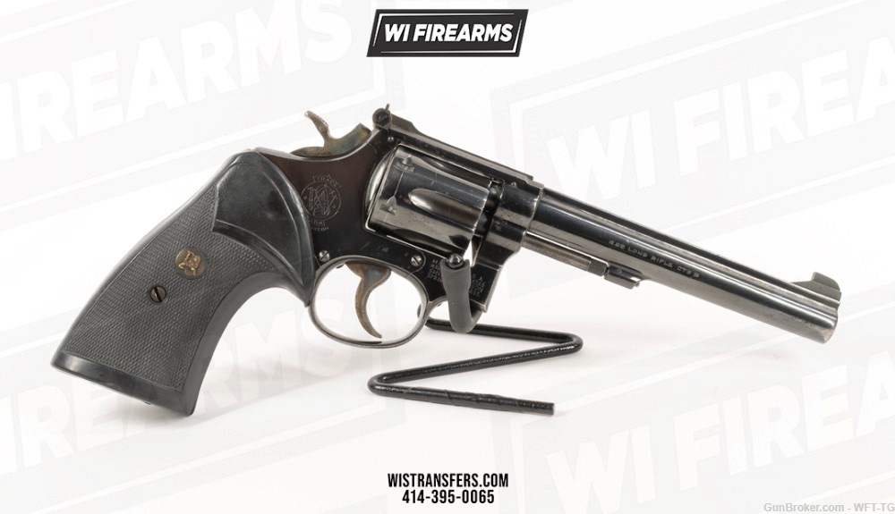 Smith & Wesson S&W K22 Masterpiece .22LR Pre Model 17-img-1