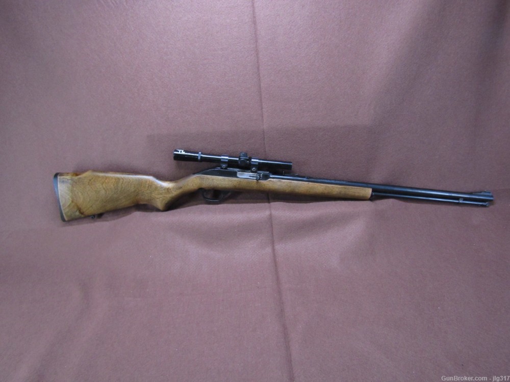 Marlin Model 60 22 LR Only Semi Auto Rifle Glenfield 4x15 Scope-img-0
