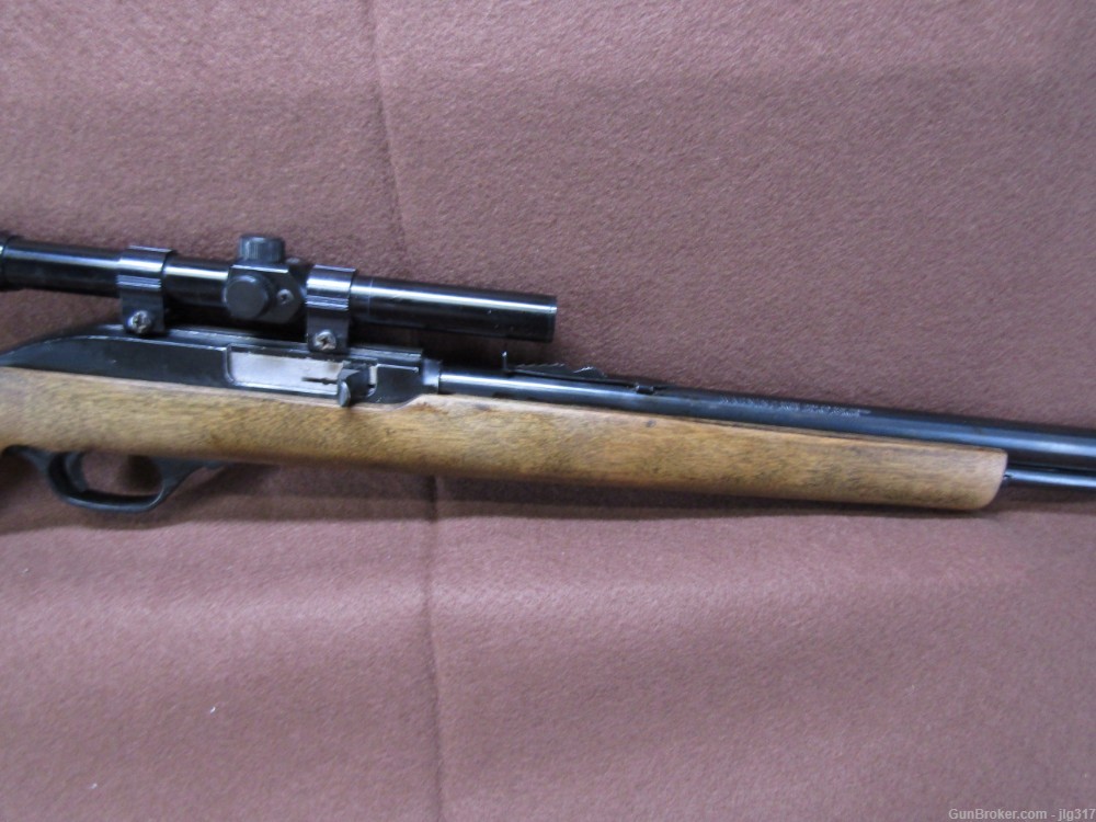 Marlin Model 60 22 LR Only Semi Auto Rifle Glenfield 4x15 Scope-img-2