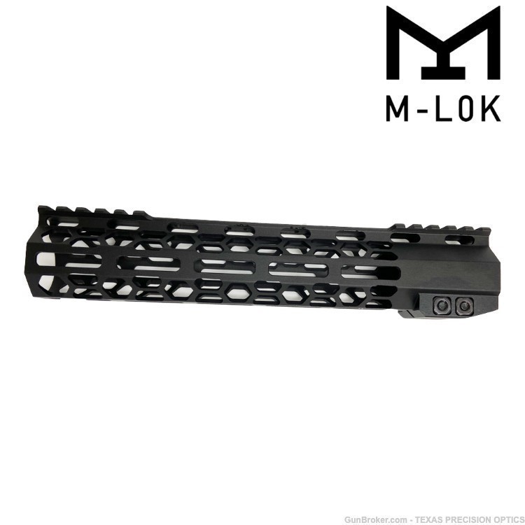 AR15 10'' M-LOK handguard rail Free-floating handguard-img-0
