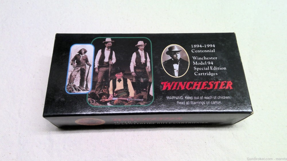 Winchester 1994 Centennial 30-30 150 gr ammo ammunition Commemorative-img-1