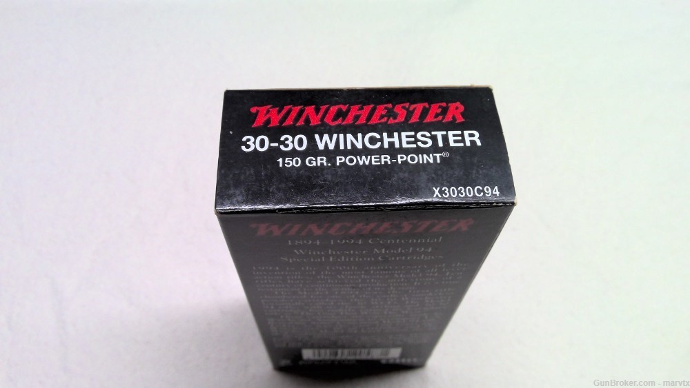 Winchester 1994 Centennial 30-30 150 gr ammo ammunition Commemorative-img-7