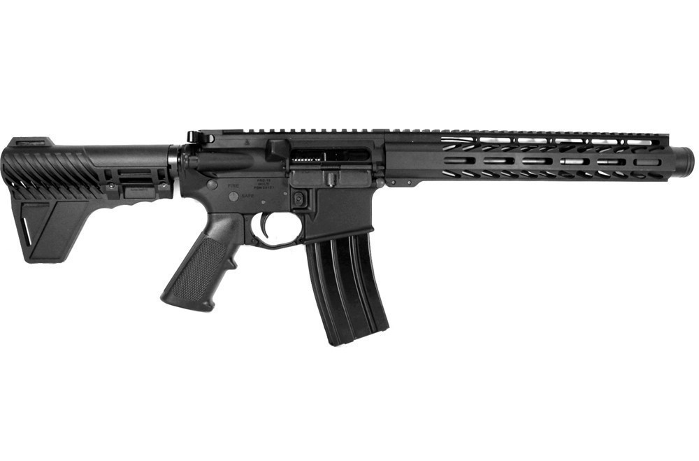 PRO2A TACTICAL PATRIOT 10.5 inch AR-15 5.56 NATO M-LOK Pistol w/Can-img-0
