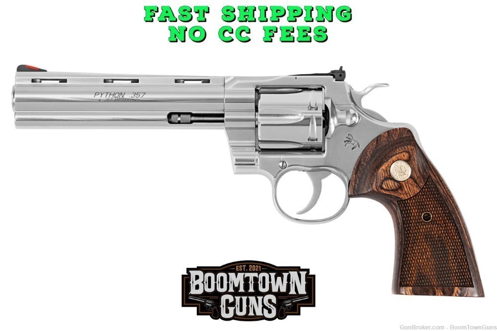 Colt Python .357mag 6'' stainless 6'' (PYTHON-SP6WTS) -img-0