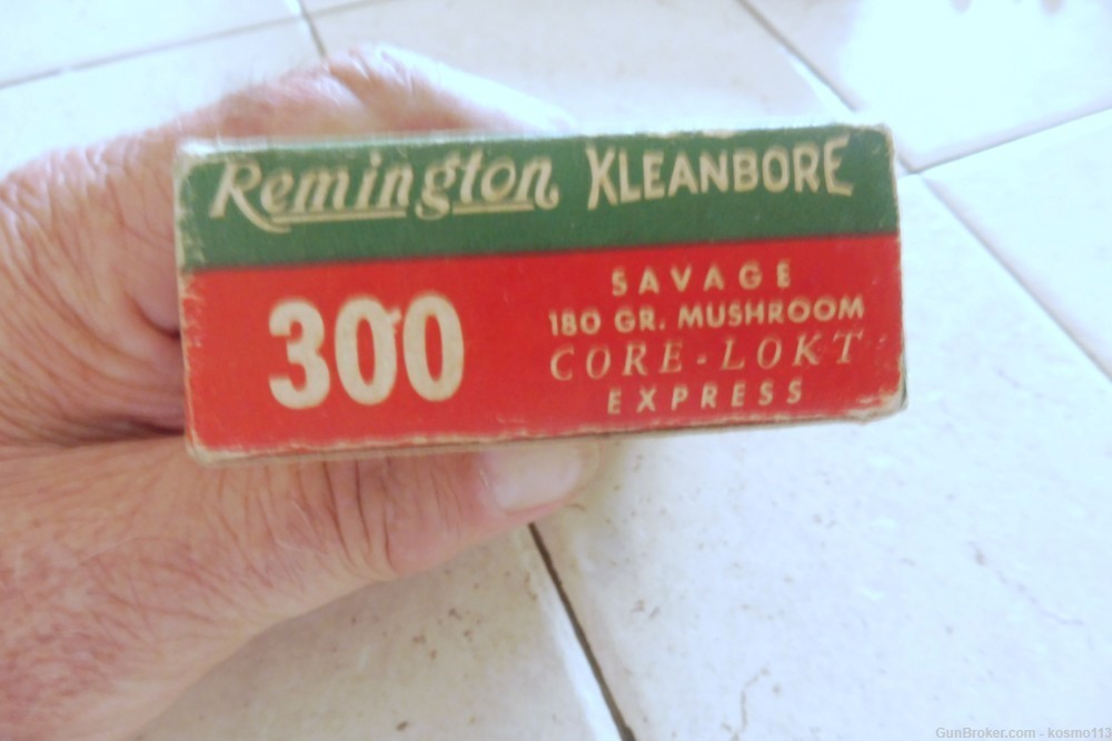 Full Box Remington Kleanbore .300 Savage 180 Gr Core Lokt-img-5