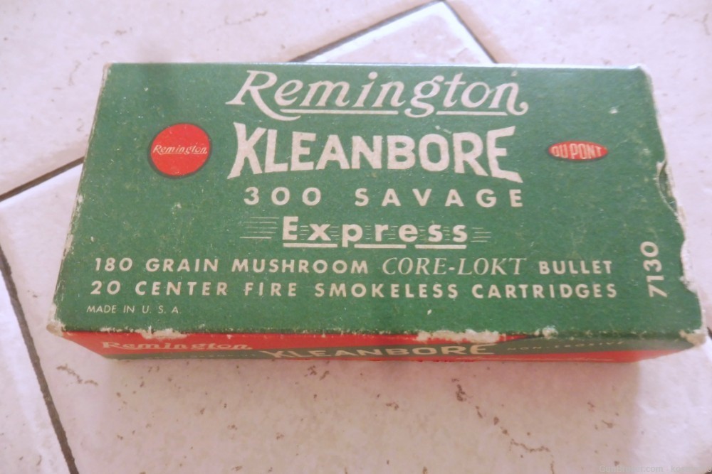 Full Box Remington Kleanbore .300 Savage 180 Gr Core Lokt-img-0
