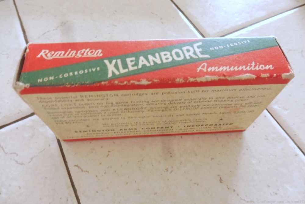 Full Box Remington Kleanbore .300 Savage 180 Gr Core Lokt-img-4