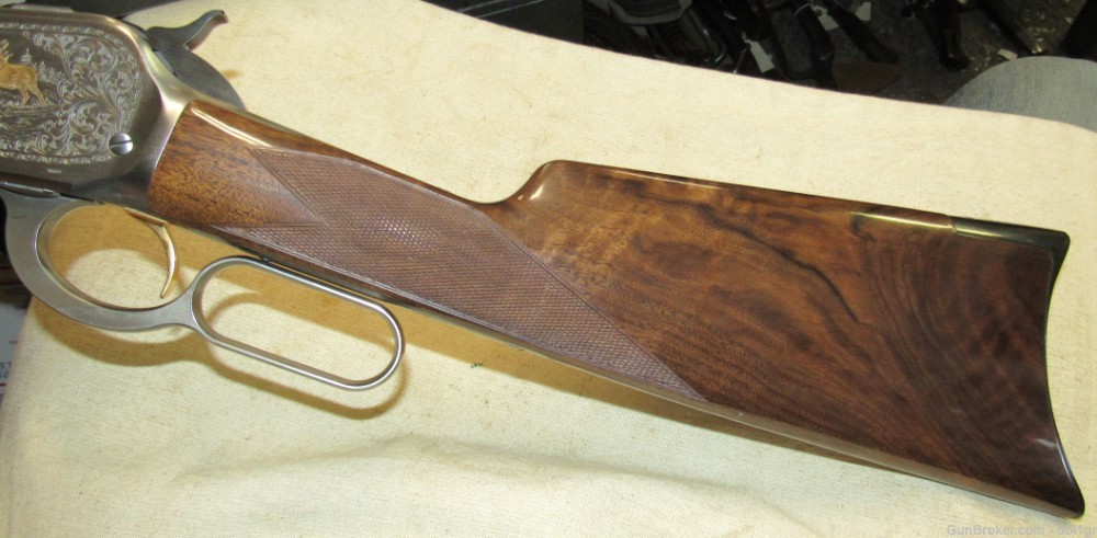 MINT IN BOX Browning Model 1886 .45-70 1 of 3000 Grade V s# 50 .01 NR-img-21