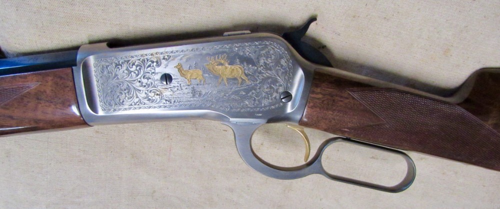 MINT IN BOX Browning Model 1886 .45-70 1 of 3000 Grade V s# 50 .01 NR-img-12