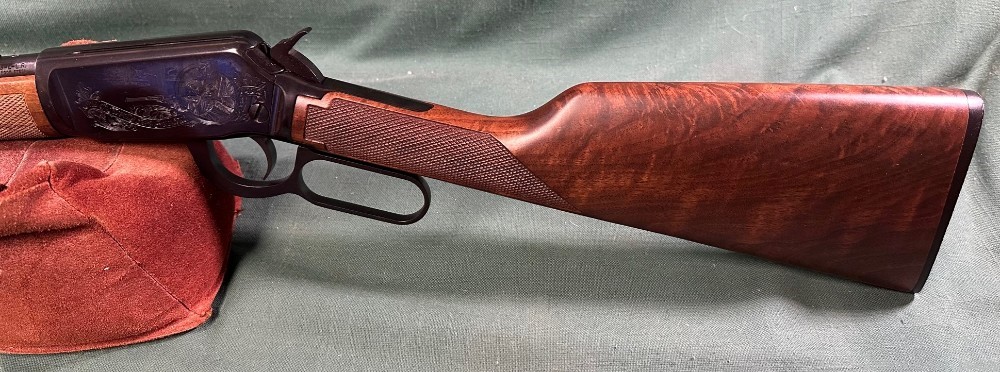 Winchester Model 9422 Grade I 25TH Anna, Used, 22LR Caliber lever action -img-4