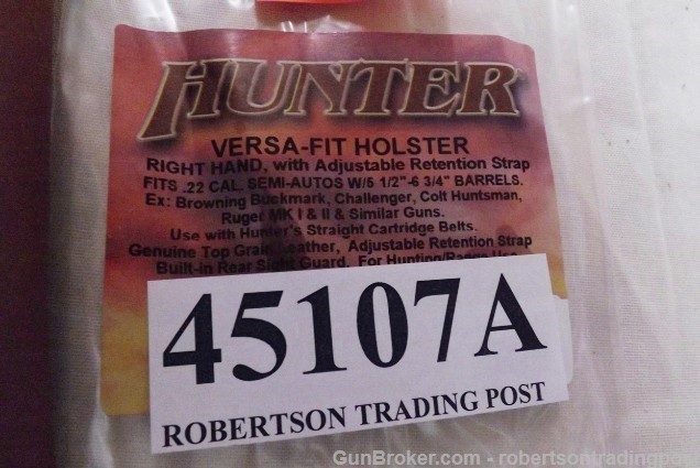 Hunter Versa Fit US Leather Holster 5-6" 45107A.22-img-4