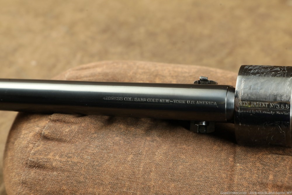 Colt 1860 Army 3rd Generation .44 Cal Black Powder Percussion Revolver, Box-img-19
