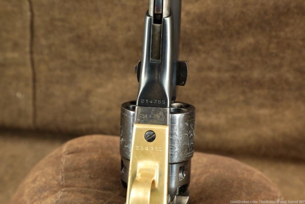 Colt 1860 Army 3rd Generation .44 Cal Black Powder Percussion Revolver, Box-img-23
