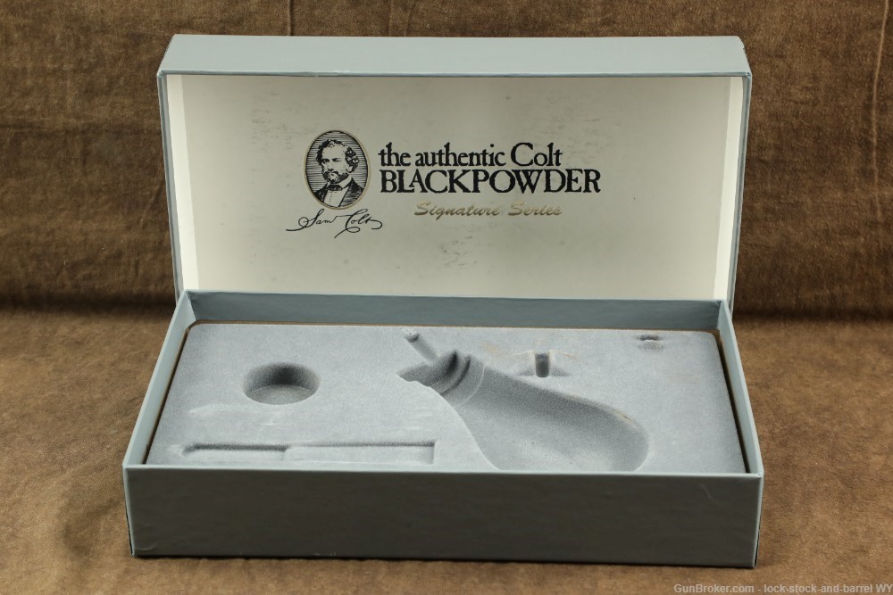 Colt 1860 Army 3rd Generation .44 Cal Black Powder Percussion Revolver, Box-img-35