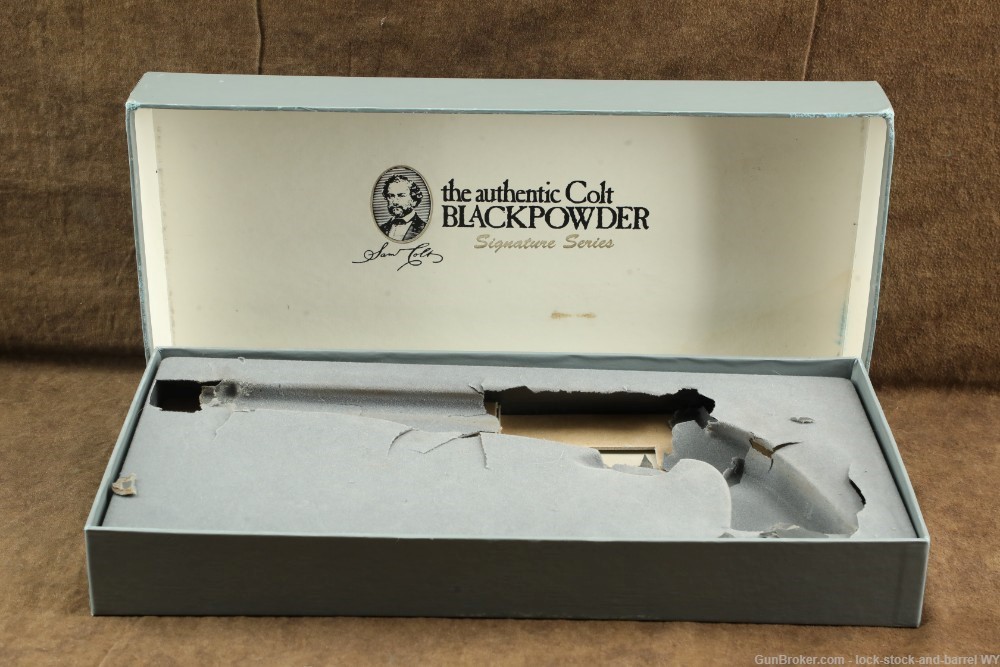 Colt 1860 Army 3rd Generation .44 Cal Black Powder Percussion Revolver, Box-img-39