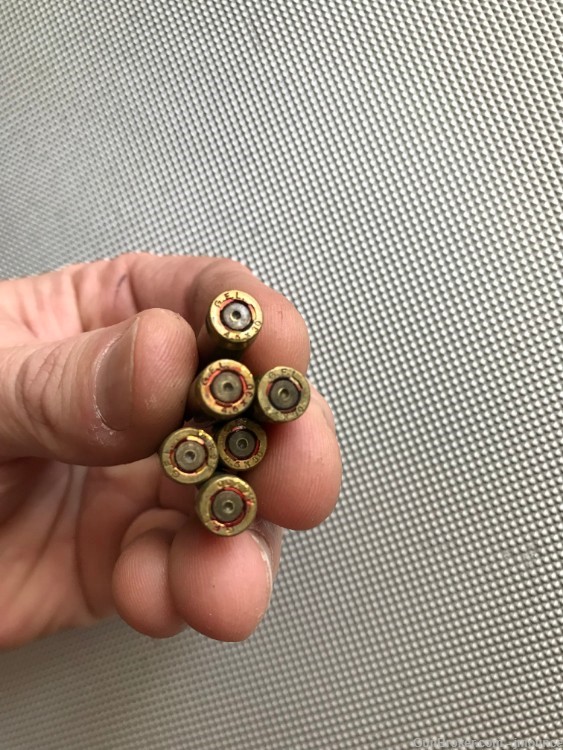 4.6x30mm once fired empty brass for reloading 80+ cases - 4.6-img-2