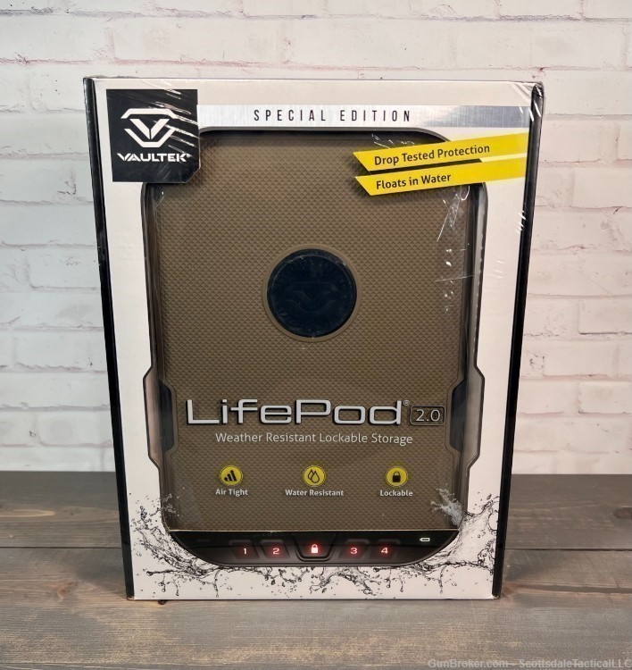 Vaultek Lifepod 2.0 VLP20-SD Sandstone Special Edition-img-0