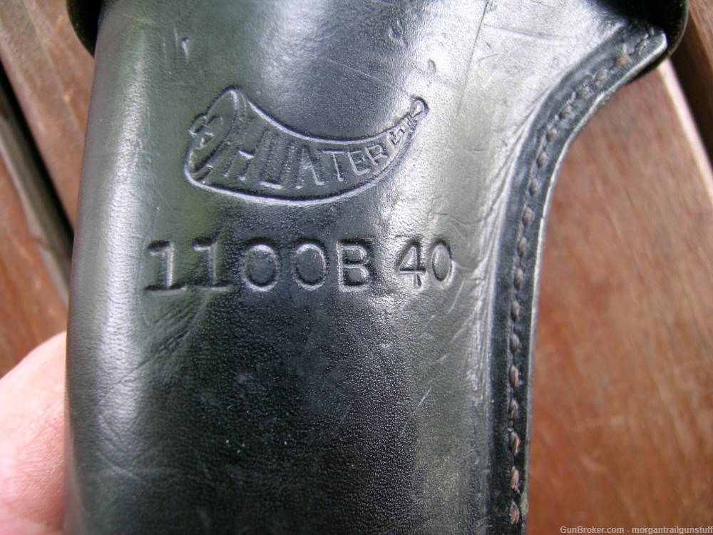 Hunter Leather Holster 1100-40  Uberti Iver Johnson Cattleman Dakota 5-1/2"-img-6