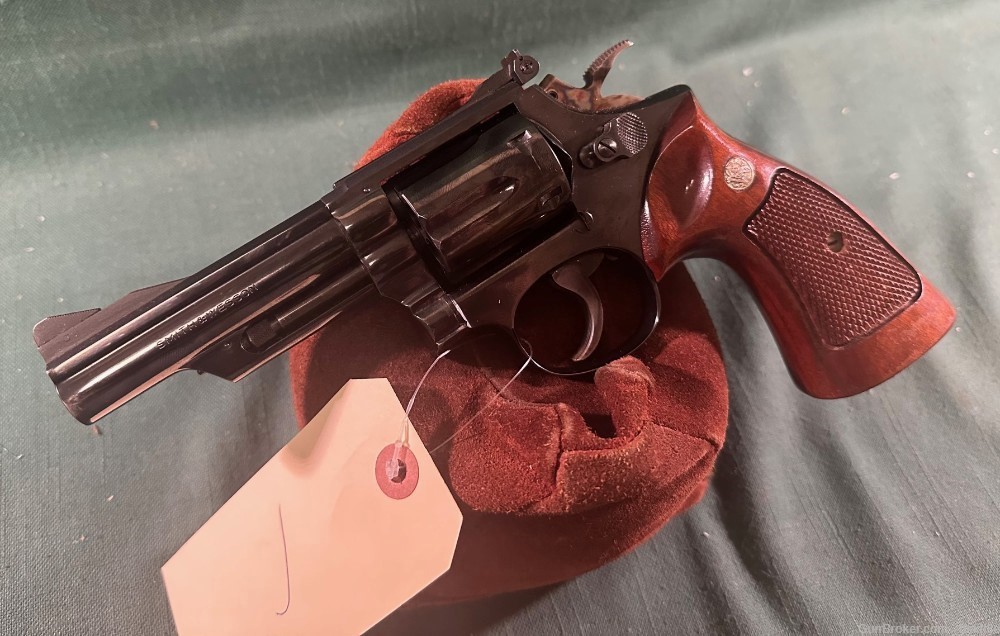 Smith & Wesson Model 19-3, used, 357 Magnum, blued 6 shot fluted cylinder-img-0