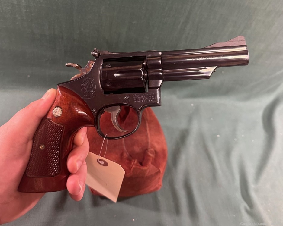 Smith & Wesson Model 19-3, used, 357 Magnum, blued 6 shot fluted cylinder-img-4