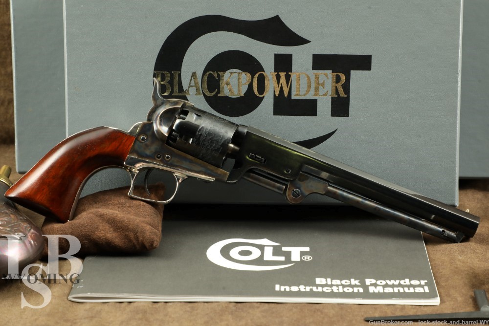 Colt 1851 Navy 3rd Generation .36 Cal Black Powder Percussion Revolver, Kit-img-0
