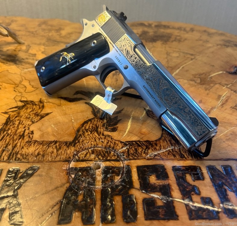 COLT 1911-38 SUPER- #22 OF 500 DAY OF THE DEAD- LIMITED EDITION-img-0