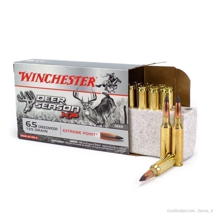 20rds Winchester Deer Season XP™ 6.5 Creedmoor 125gr JHP X65DS + FAST SHIP-img-2