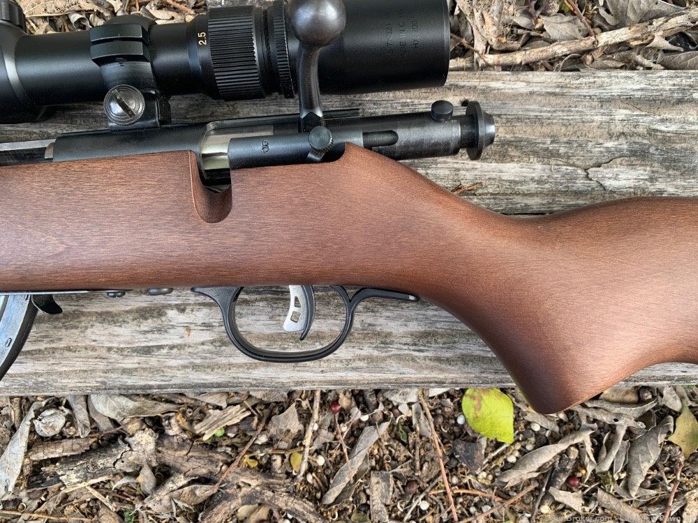 Savage Mark II Y LEFT HAND Youth 22 Bolt Action Penny NO RESERVE .01 -img-4