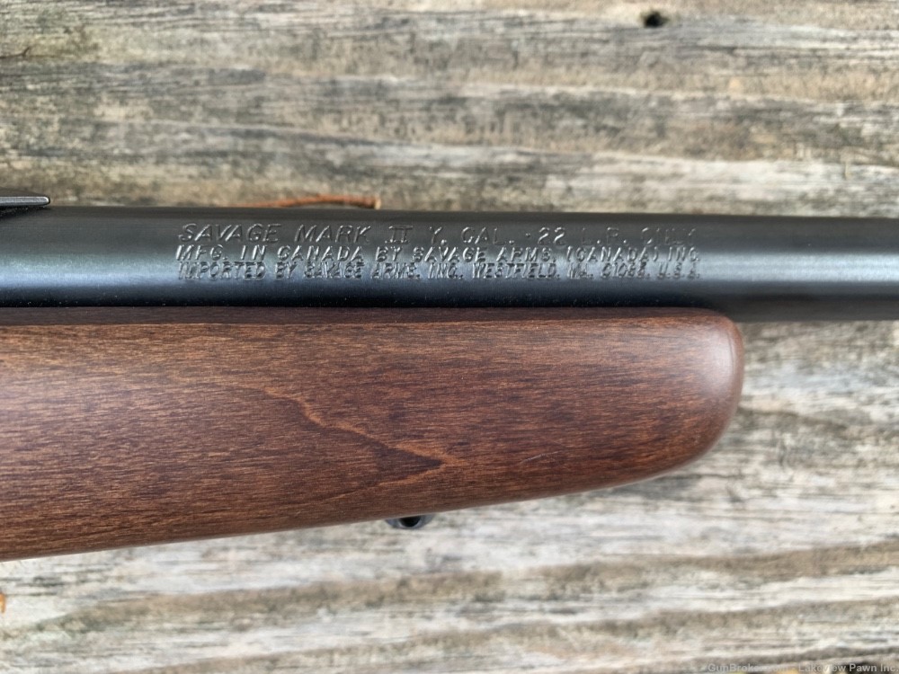 Savage Mark II Y LEFT HAND Youth 22 Bolt Action Penny NO RESERVE .01 -img-24