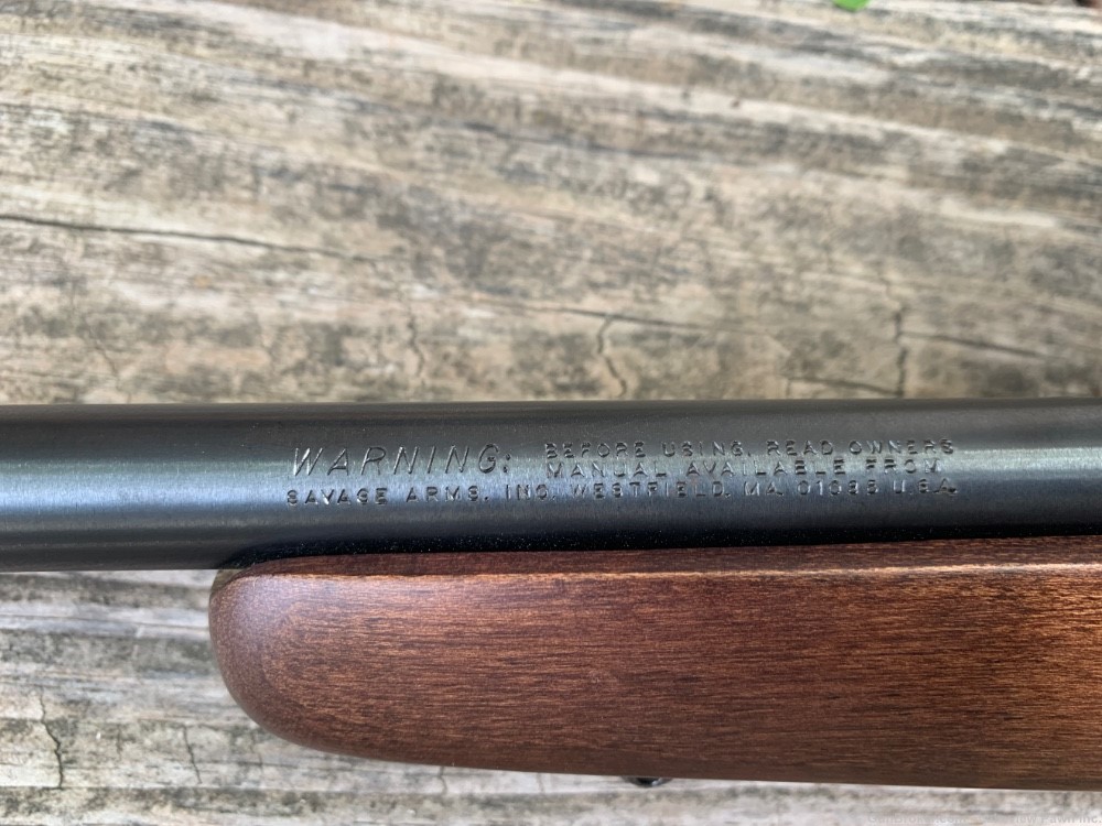 Savage Mark II Y LEFT HAND Youth 22 Bolt Action Penny NO RESERVE .01 -img-13