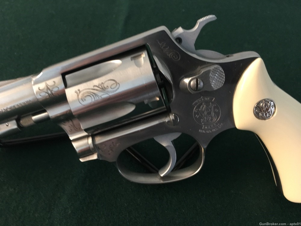 Smith and Wesson / S&W Model 60 Factory Engraved - Very Nice-img-5