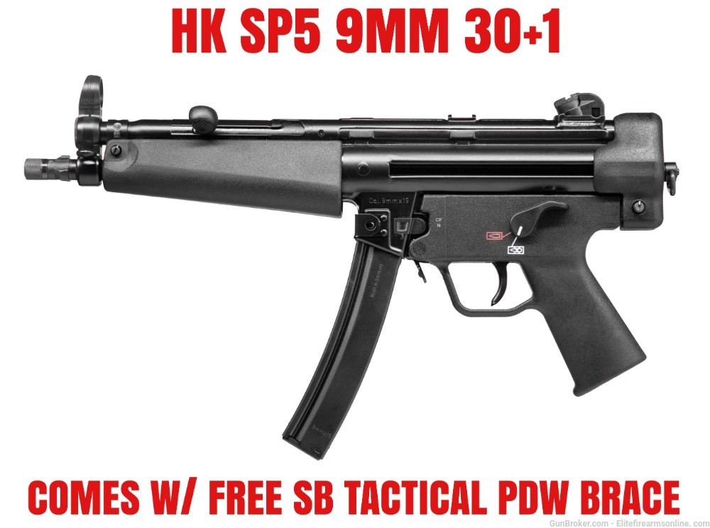 HK SP5 9mm SP5 HK-SP5-img-0