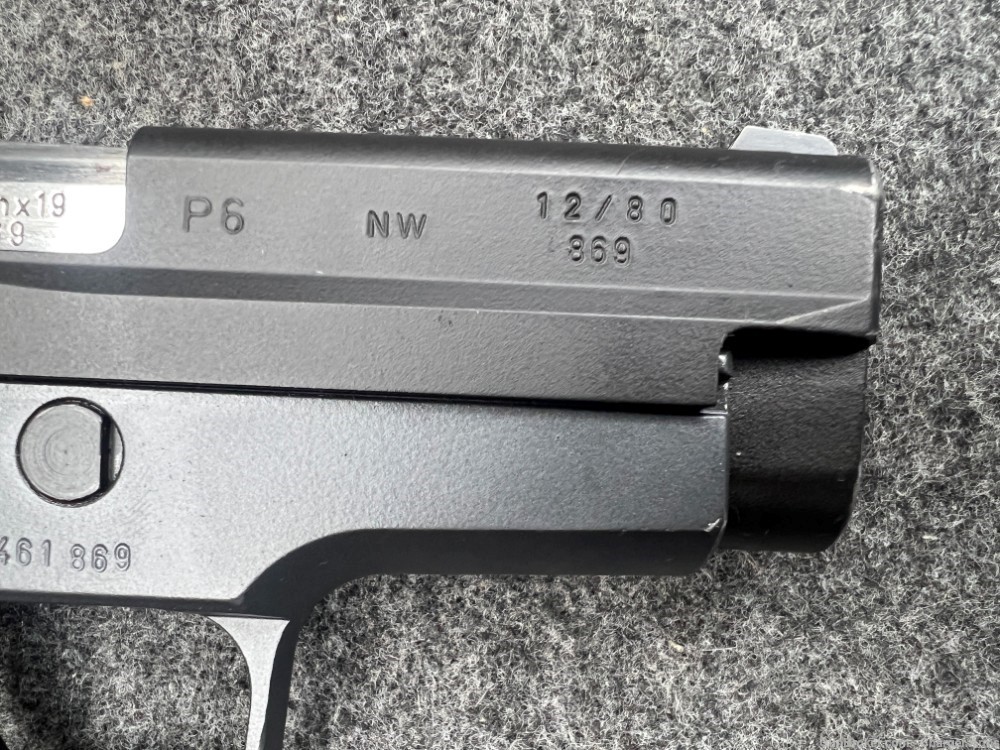 Sig Sauer P6 West Germany Police p225 9mm 1981-img-11