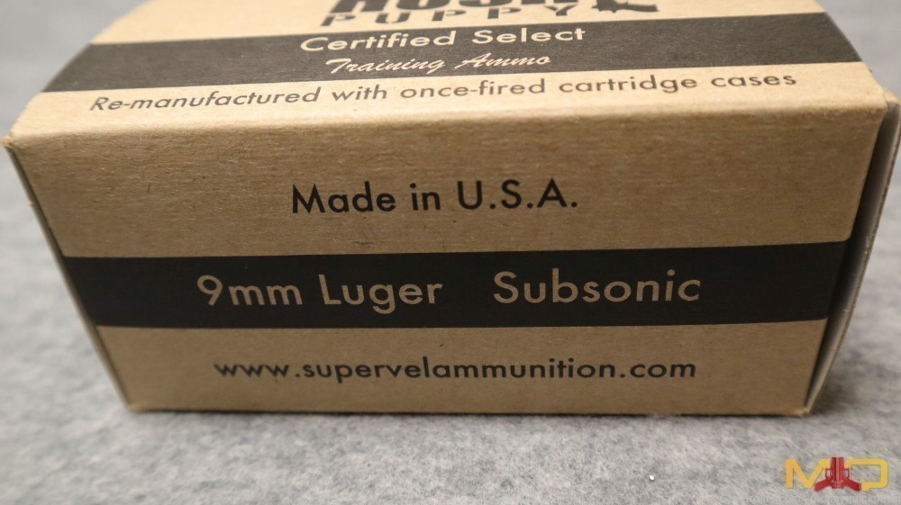 SuperVel 9mm Hush Puppy Certified Select 147 Grain FMJ 400 Rounds!-img-2
