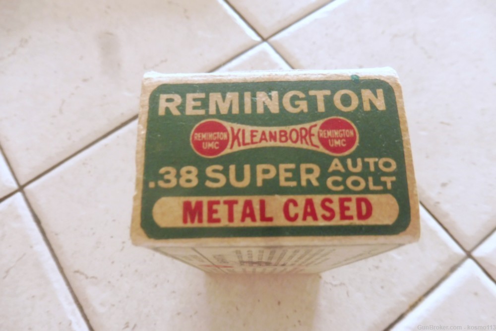 Full Box Remington Kleanbore .38 Super Colt Auto 130 Grain FMJ-img-6