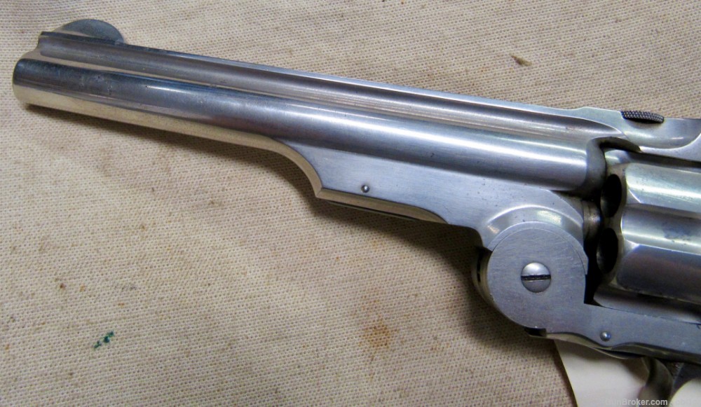 Original Smith & Wesson 3rd Model Russian .44 S&W Revolver-img-13