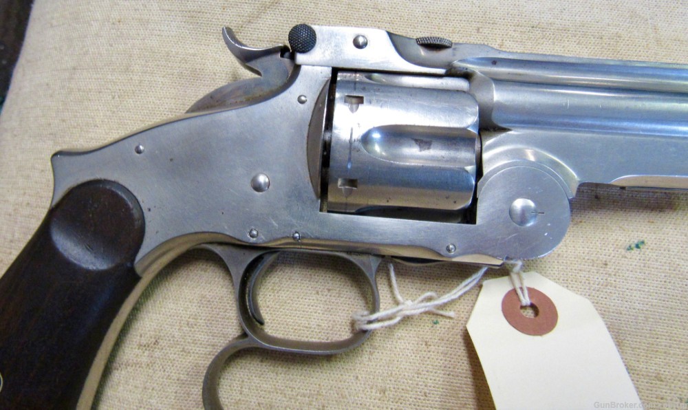 Original Smith & Wesson 3rd Model Russian .44 S&W Revolver-img-2