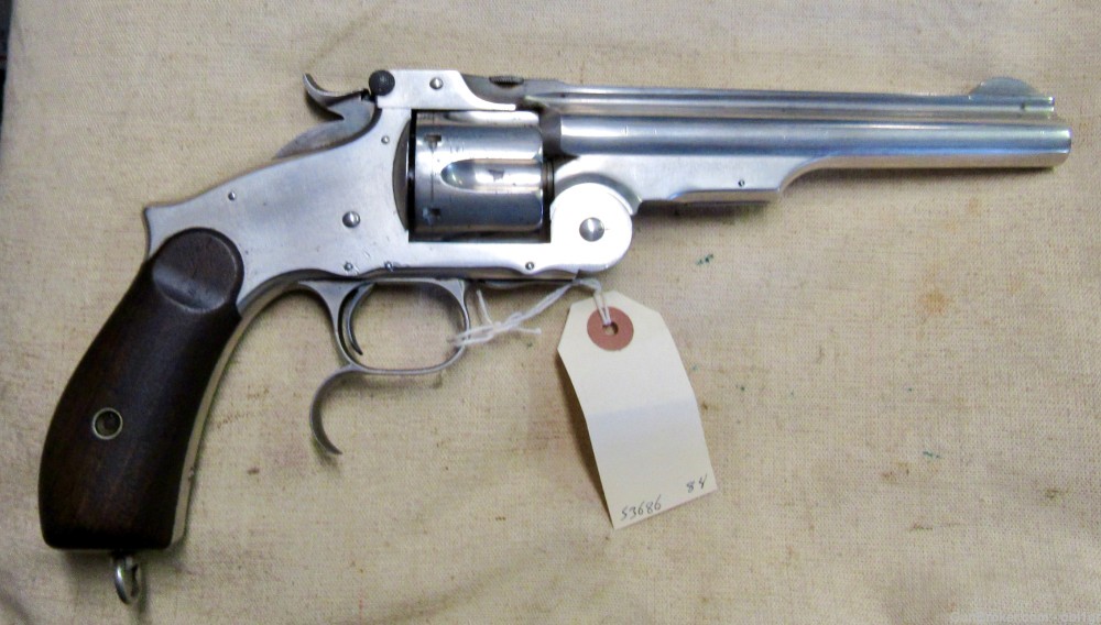 Original Smith & Wesson 3rd Model Russian .44 S&W Revolver-img-0