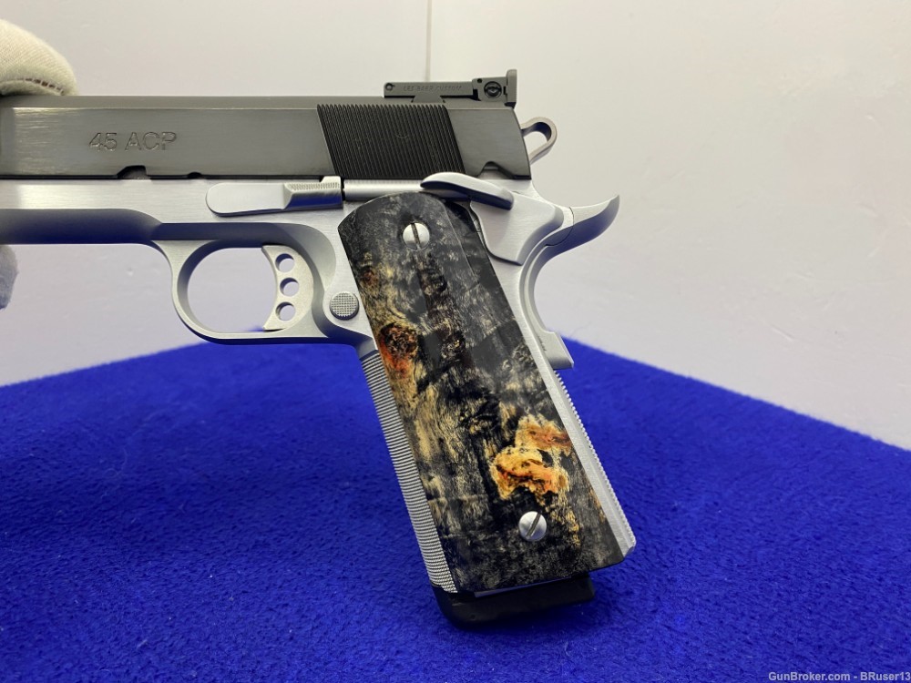 Les Baer 1911 Boss .45 ACP Chrome/Blue 5" *TRIBUTE TO THE 1970s MUSCLE CAR*-img-39