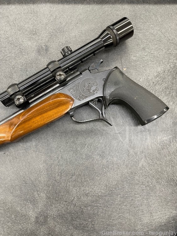 Nice-Thompson Center T/C Contender .357 Magnum Pistol with Bushnell Scope !-img-1