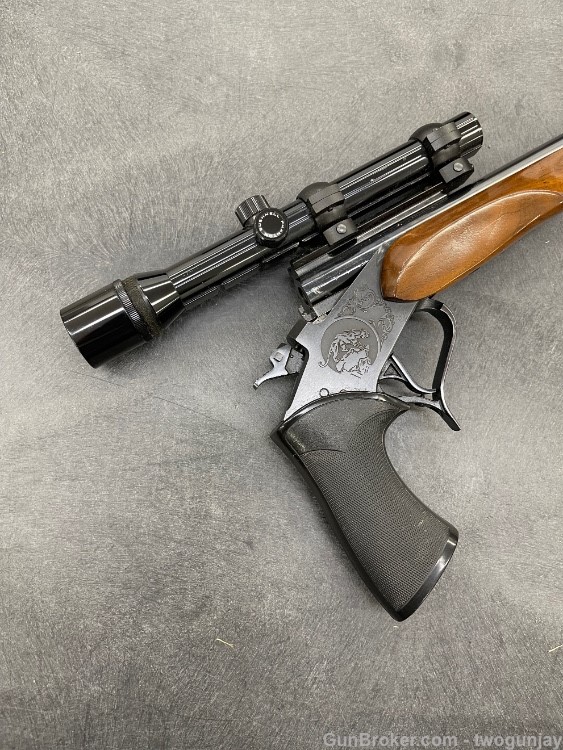 Nice-Thompson Center T/C Contender .357 Magnum Pistol with Bushnell Scope !-img-3