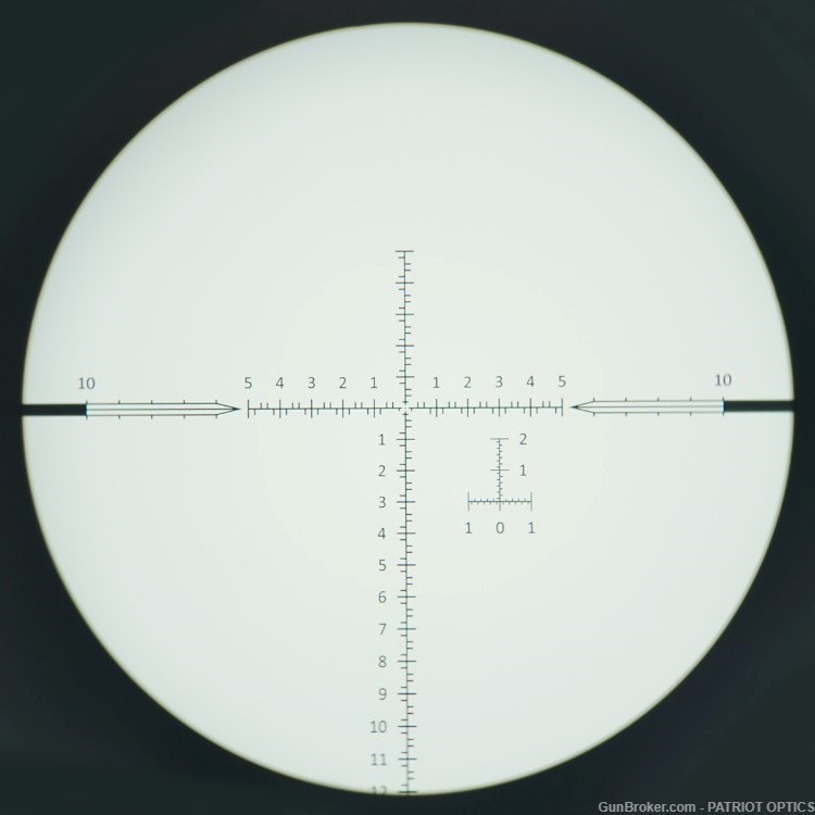 PATRIOT OPTICS Operative 5-25x56 FFP Scope (34mm) Illum Reticle W Rings    -img-6