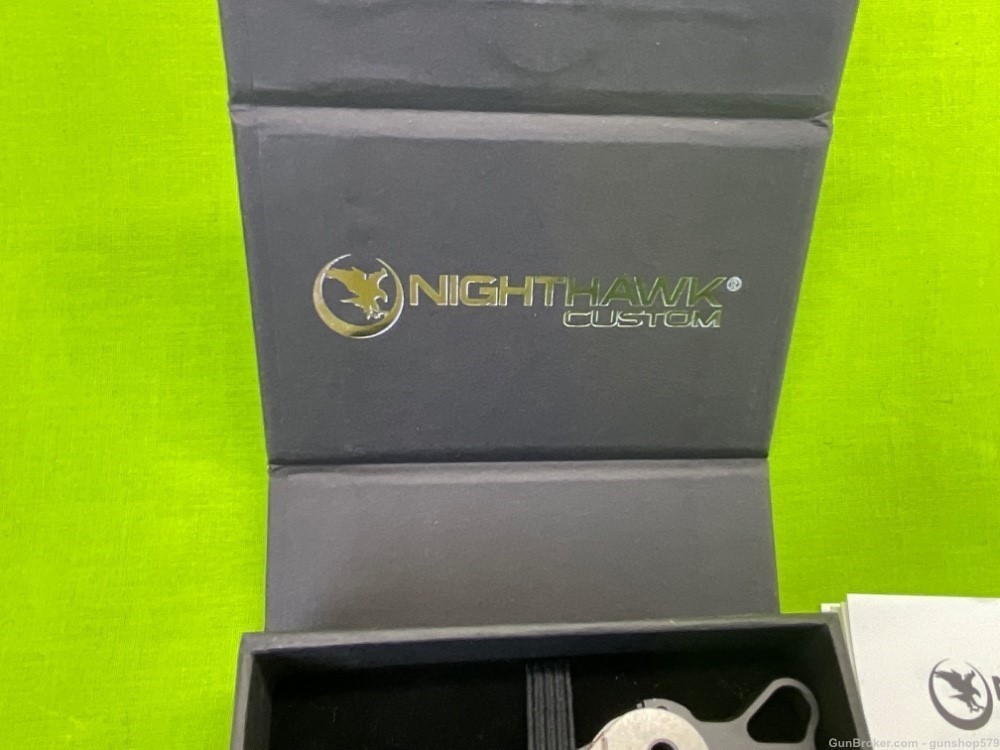 Nighthawk Custom 1911 2011 Drop In Performance Hammer Sear Trigger Kit Blue-img-3