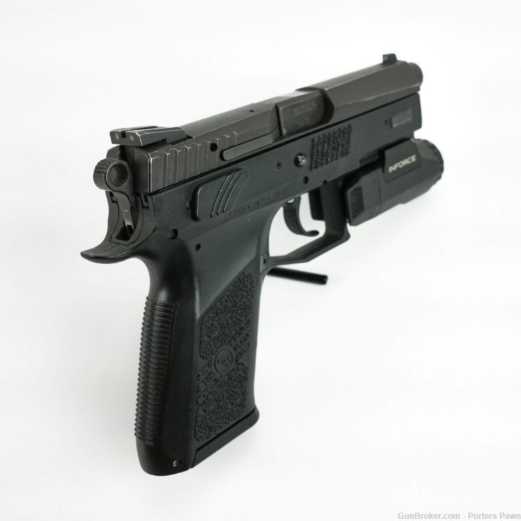  CZ P-07 Semi-Automatic 9mm w/holster and light-img-9