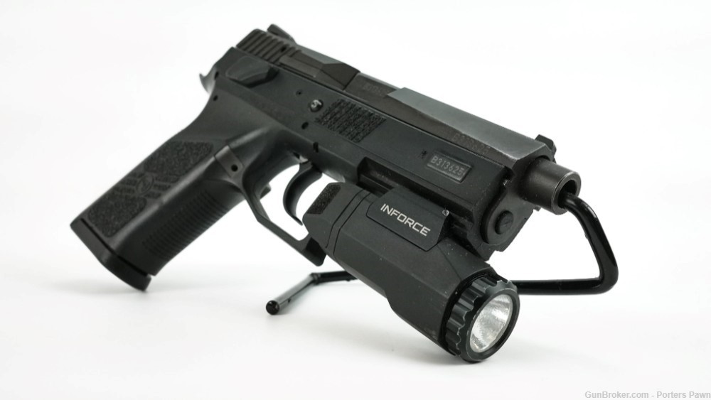  CZ P-07 Semi-Automatic 9mm w/holster and light-img-3