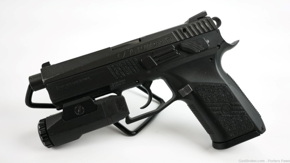  CZ P-07 Semi-Automatic 9mm w/holster and light-img-2