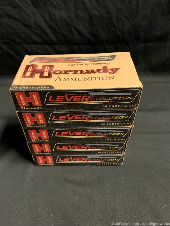 Hornady Leverevolution .35 Remington 200gr FTX (5 boxes/100rds)-img-2