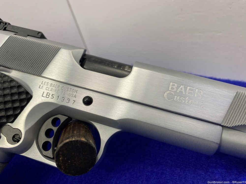 Baer Custom 1911 Premier II 9mm Stainless *VERY HIGH END 1911 GOVERNMENT*-img-22