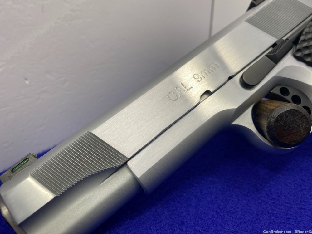 Baer Custom 1911 Premier II 9mm Stainless *VERY HIGH END 1911 GOVERNMENT*-img-10